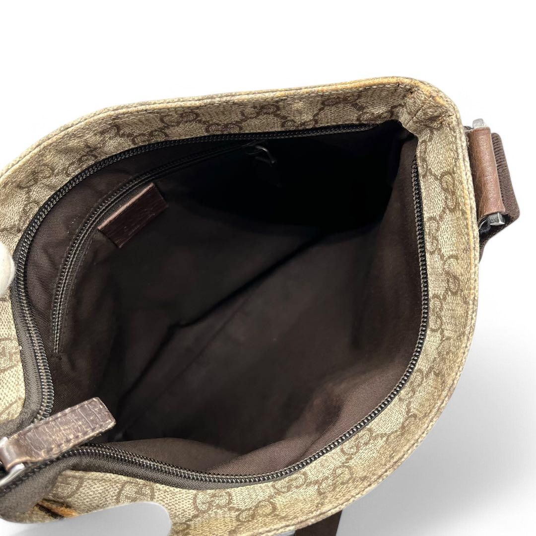 Gucci Gucci - Sherry Crossbody Shoulder Bag GG Beige Brown Size ONE SIZE - 7 Thumbnail