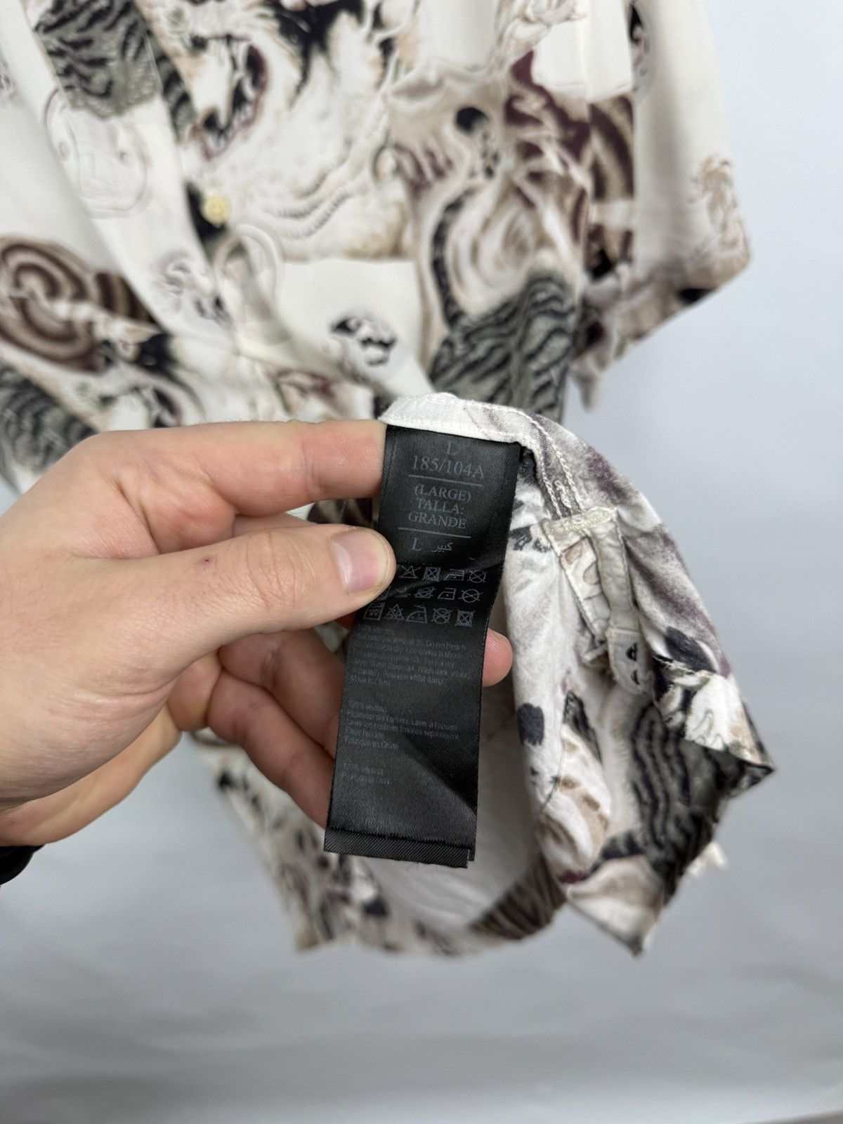 Allsaints 🇯🇵 Rare Allsaints Tiger Japan Style Shirt Retro Hype Y2K Size US L / EU 52-54 / 3 - 6 Thumbnail