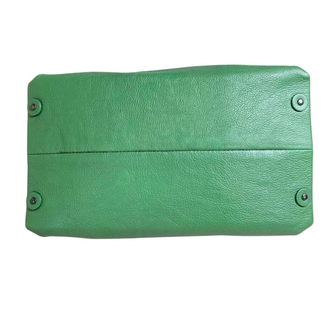 Bottega Veneta Bottega Veneta - Intrecciato Emerald Green Handbag Leather Size ONE SIZE - 5 Thumbnail
