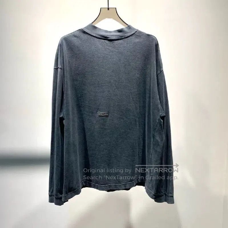 Acne Studios Acne Studios Gray Cotton Men's Sweatshirt. Size US L / EU 52-54 / 3 - 2 Thumbnail