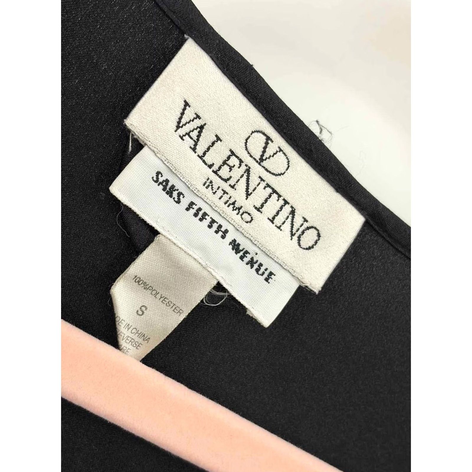 Valentino Valentino Robe Black Small Size ONE SIZE - 6 Thumbnail