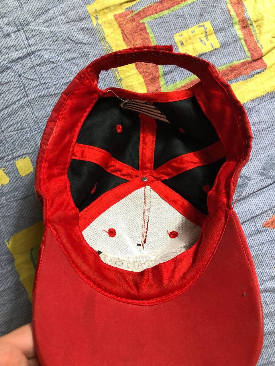 Honda × Vintage Vintage Racing Honda Leather Cap Hat Big Logo Nascar Y2K Size ONE SIZE - 6 Thumbnail
