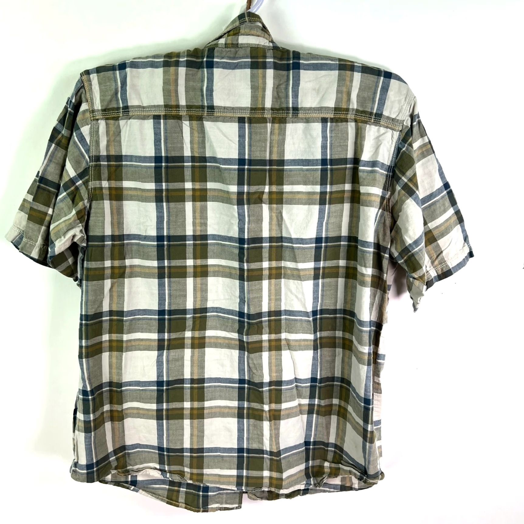 Vintage RedHead Shirt Plaid Button-Up Short Sleeve Men Size L Green Size US L / EU 52-54 / 3 - 6 Thumbnail