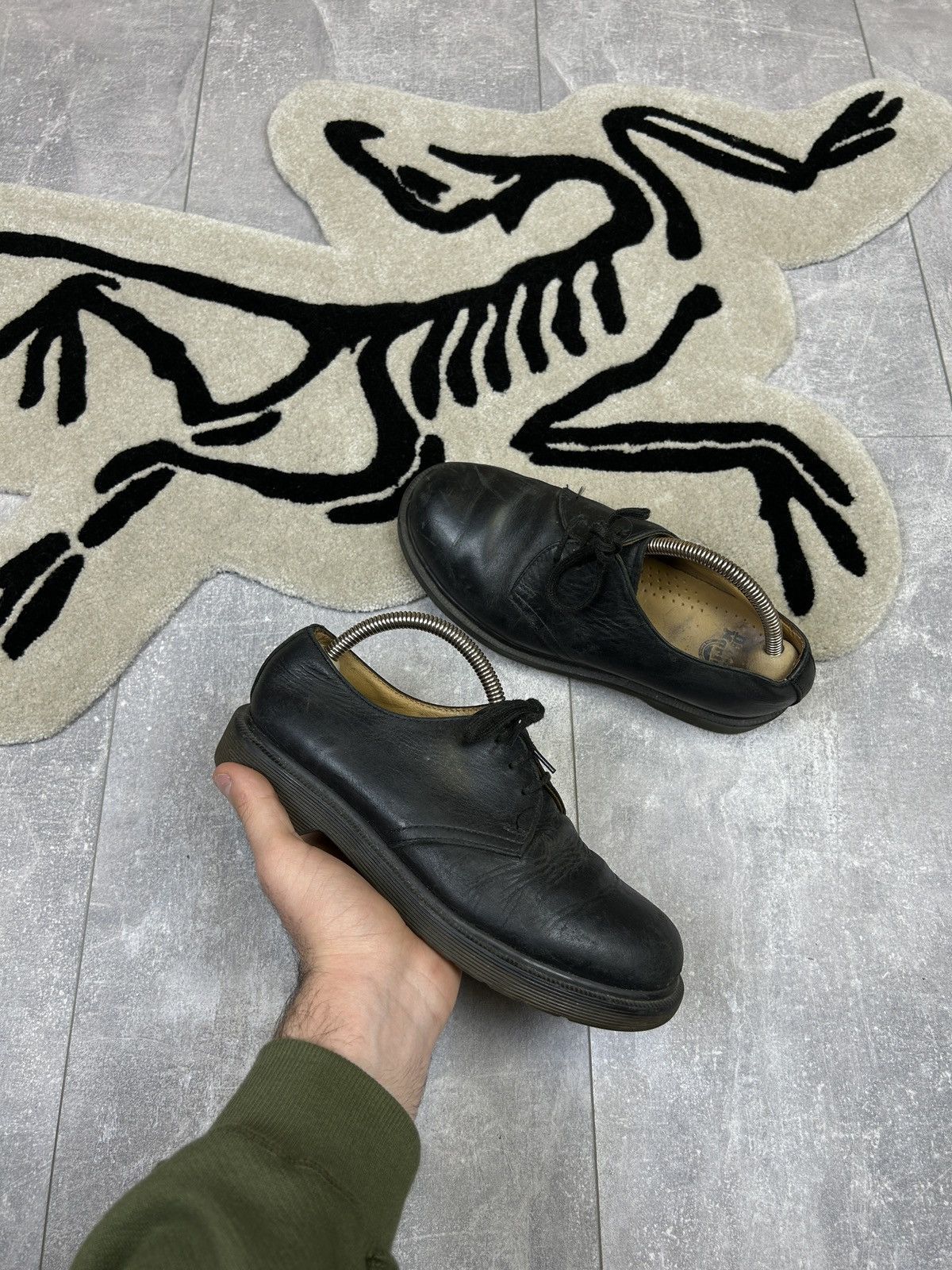 WomenS Dr Martens Vintage Leather Oxford Shoes Size 37 Y2K in Black, Women's