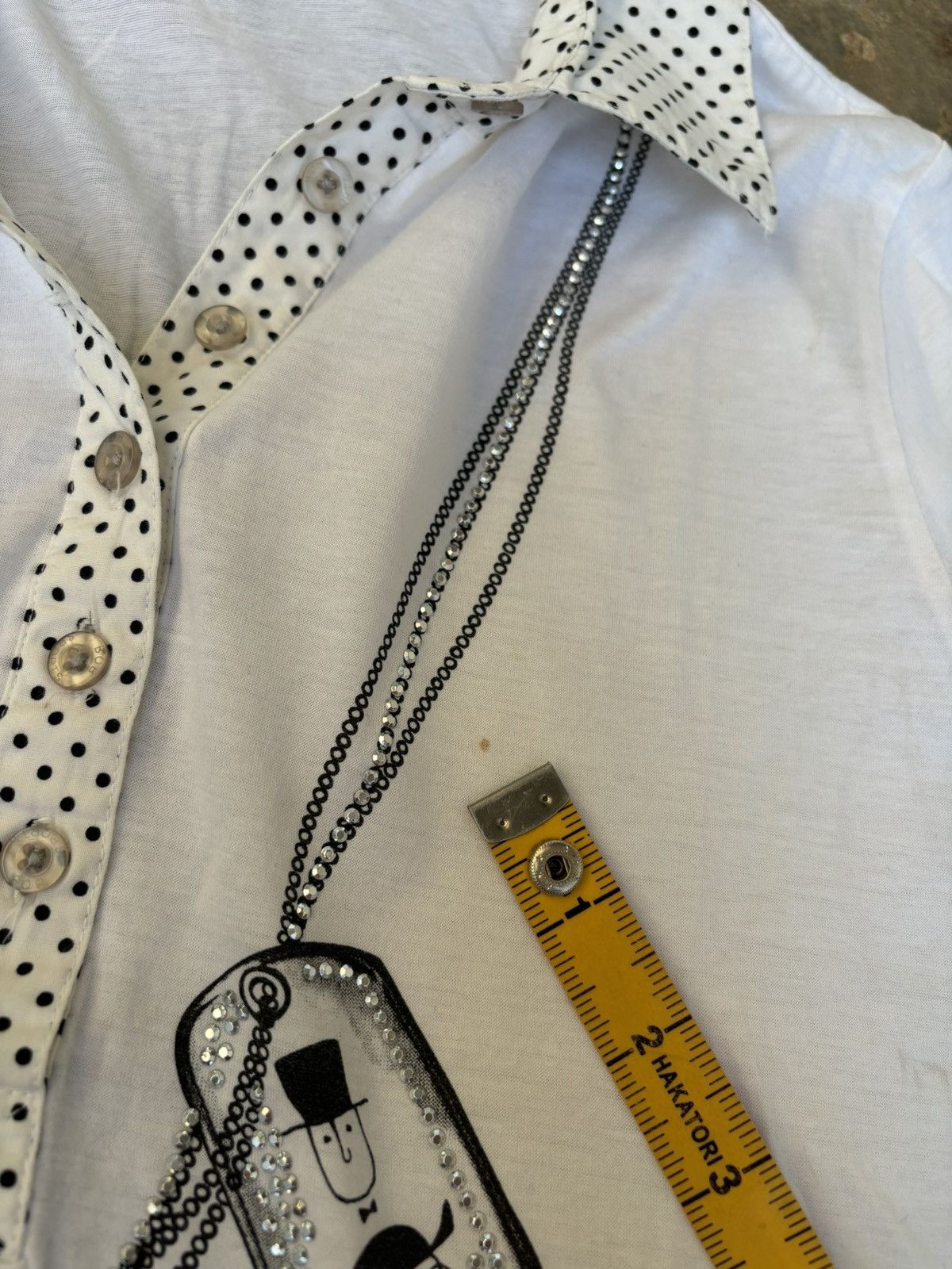 Hysteric Glamour Y2k Bob Sport Necklace Style Ifsixwasnine Shirt Size US M / EU 48-50 / 2 - 10 Thumbnail