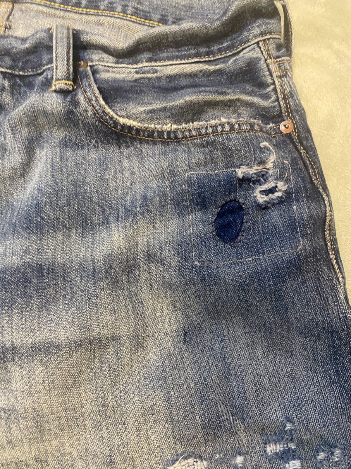 Polo Ralph Lauren vintage Polo Ralph Lauren distressed demin Size US 34 / EU 50 - 7 Thumbnail