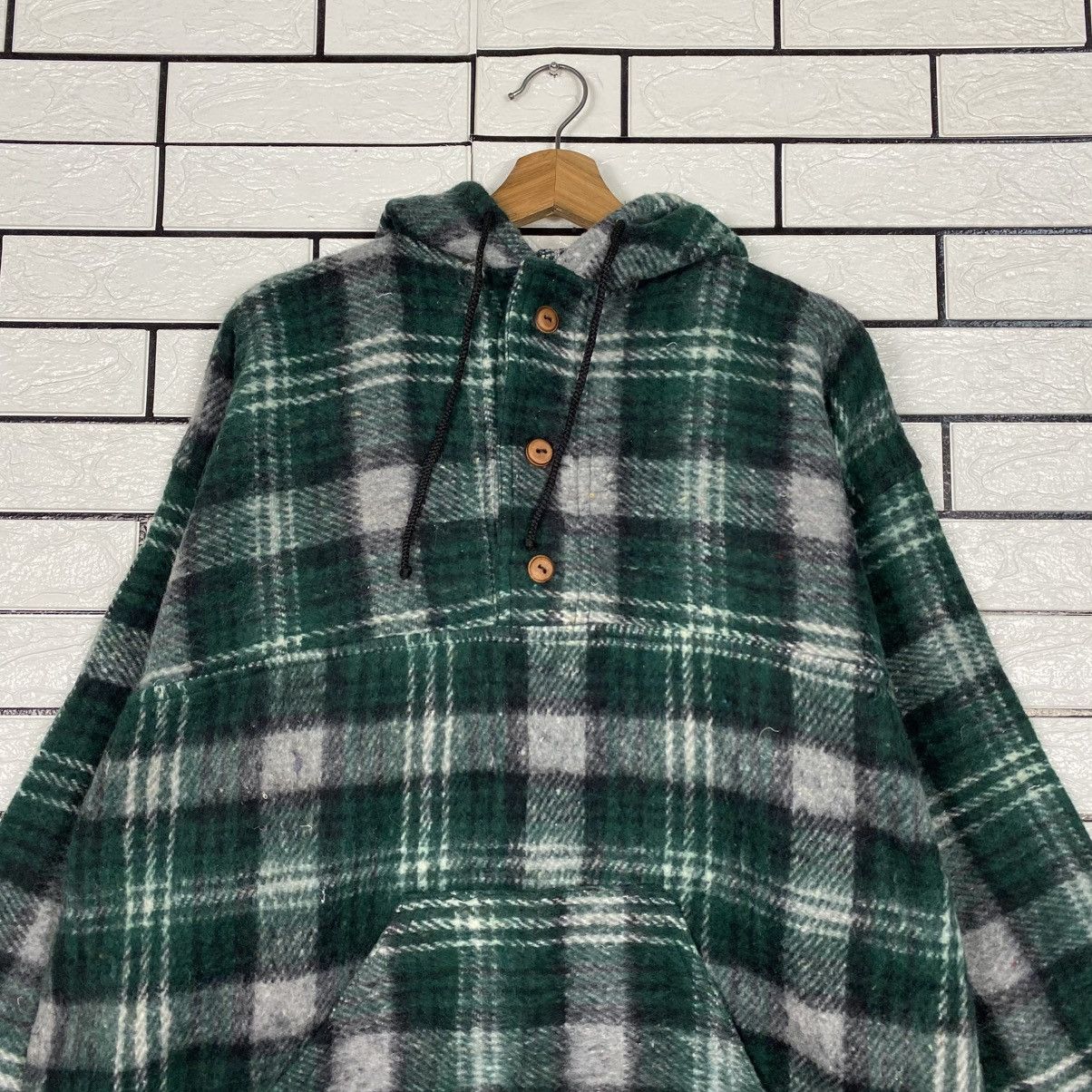 Japanese Brand Vintage Anorak Jacket Wool Tartan Unbranded Issey Miyake Size US XL / EU 56 / 4 - 14 Thumbnail
