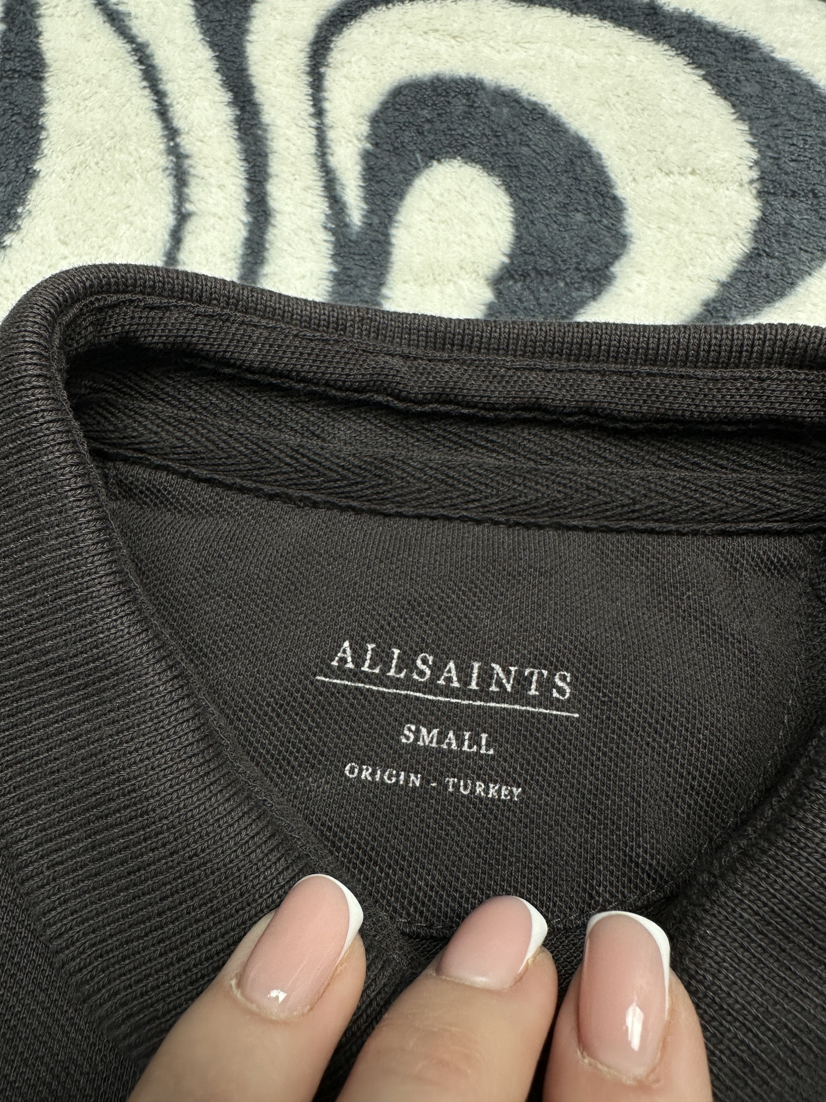 Allsaints Allsaints Mens Sandringham Long Sleeve Polo Shirt Size US S / EU 44-46 / 1 - 3 Thumbnail