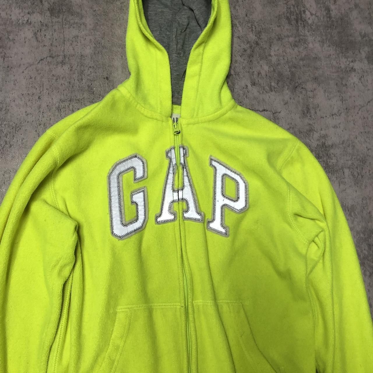 Gap Neon green Gap hoodie with white accents Size US XS / EU 42 / 0 - 2 Thumbnail