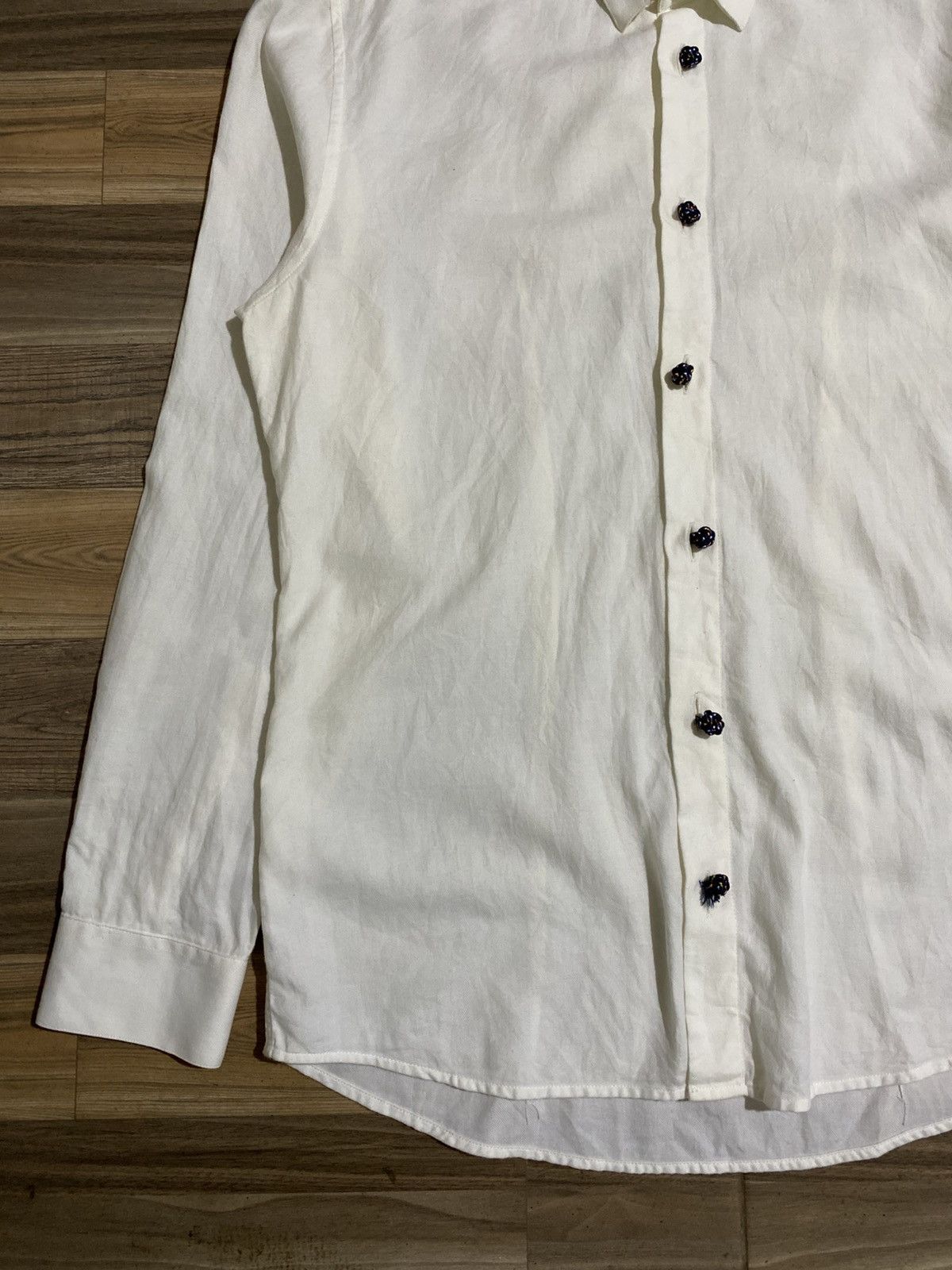 Kris Van Assche KRIS VAN ASSCHE WHITE SHIRT Size US M / EU 48-50 / 2 - 3 Thumbnail