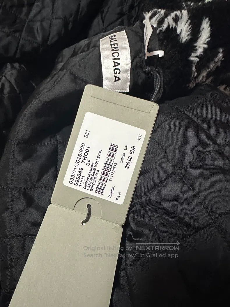 Balenciaga Balenciaga Black Teddy Coat Size XXS / US 00 / IT 34 - 7 Thumbnail