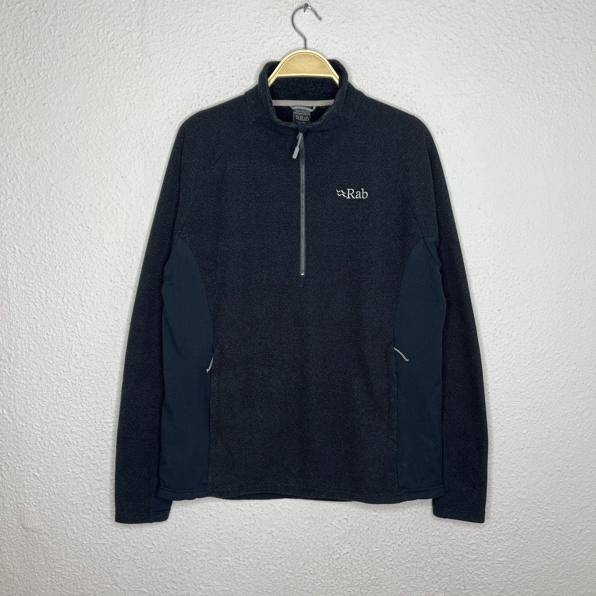 Rab Rab Sweatshirt pull-on fleece 1/2 zip Black Logo Size US L / EU 52-54 / 3 - 1 Thumbnail