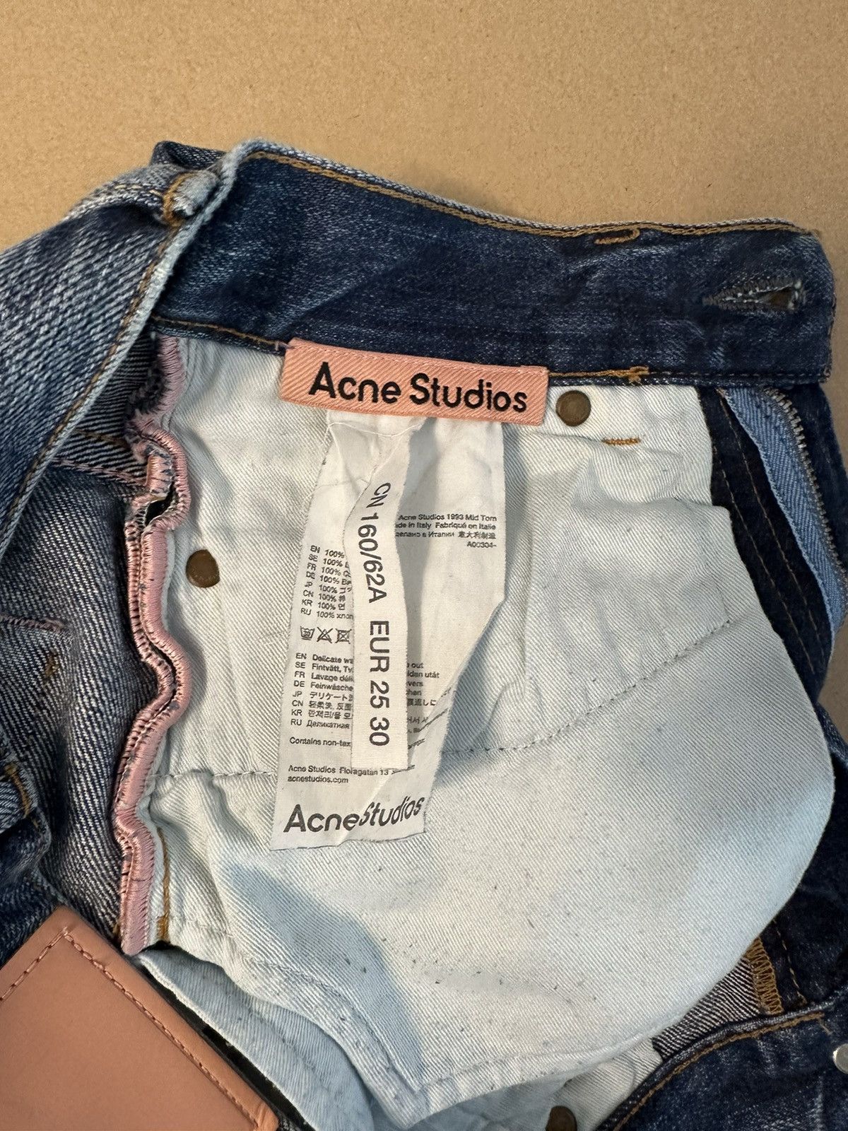 Acne Studios Acne Studios 1993 mid torn jeans Size 25" / US 0 / IT 36 - 3 Thumbnail