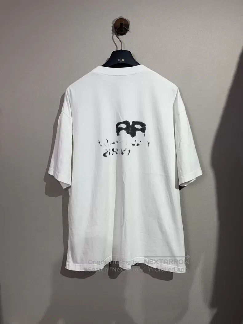 Balenciaga Balenciaga Splattered Graffiti Short Sleeve Size US M / EU 48-50 / 2 - 2 Thumbnail