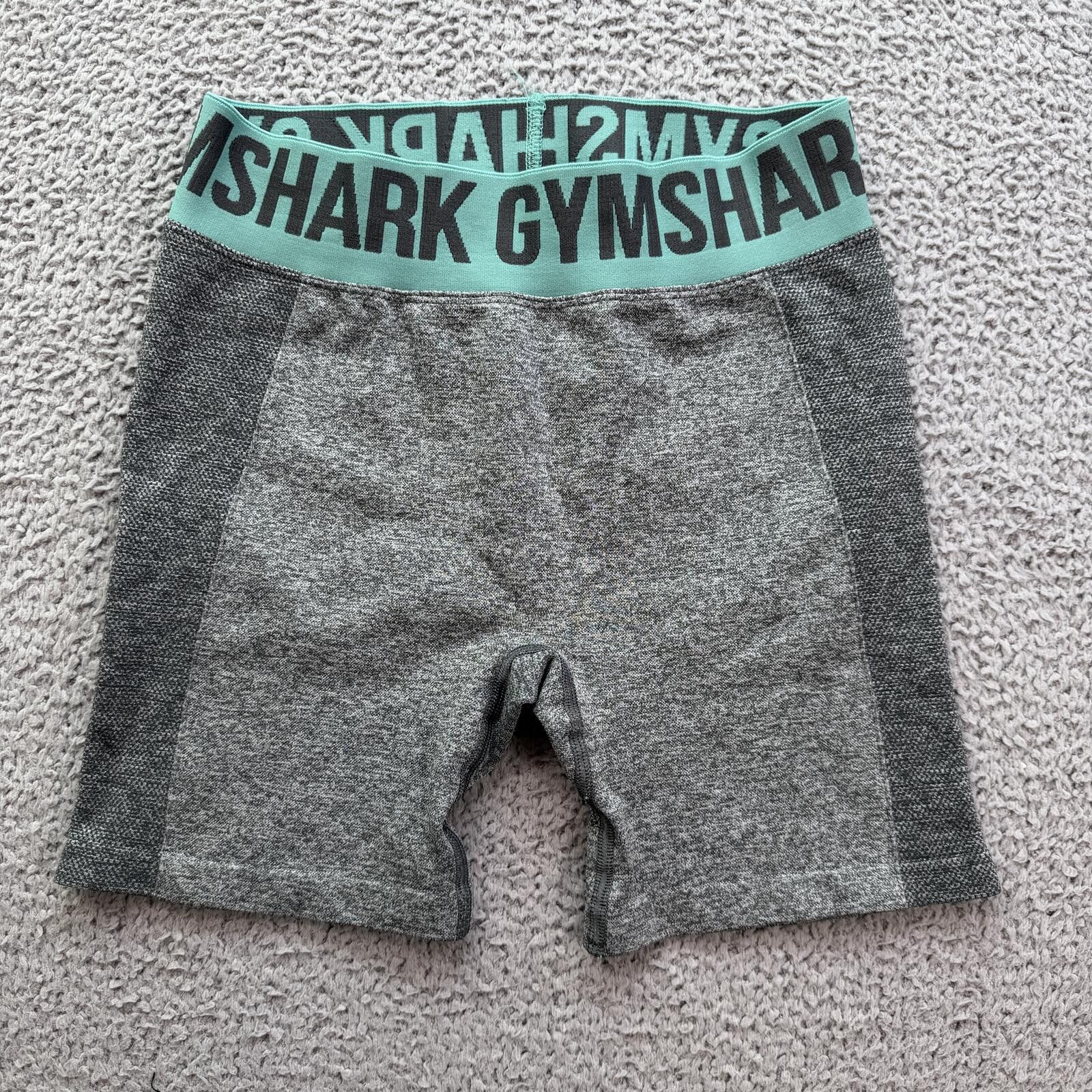 Gymshark Gymshark Womens Small Gray Seamless High Rise Biker Shorts Size 28" / US 6 / IT 42 - 1 Thumbnail