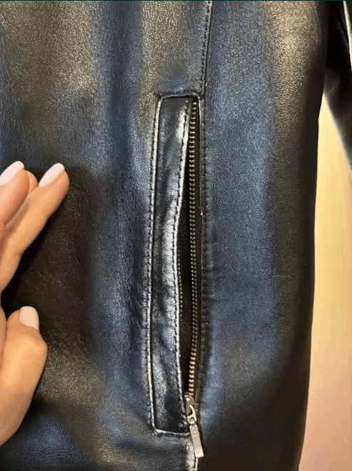Other Urban leather jacket sz 48 / M Cen Keren France Size US M / EU 48-50 / 2 - 7 Thumbnail