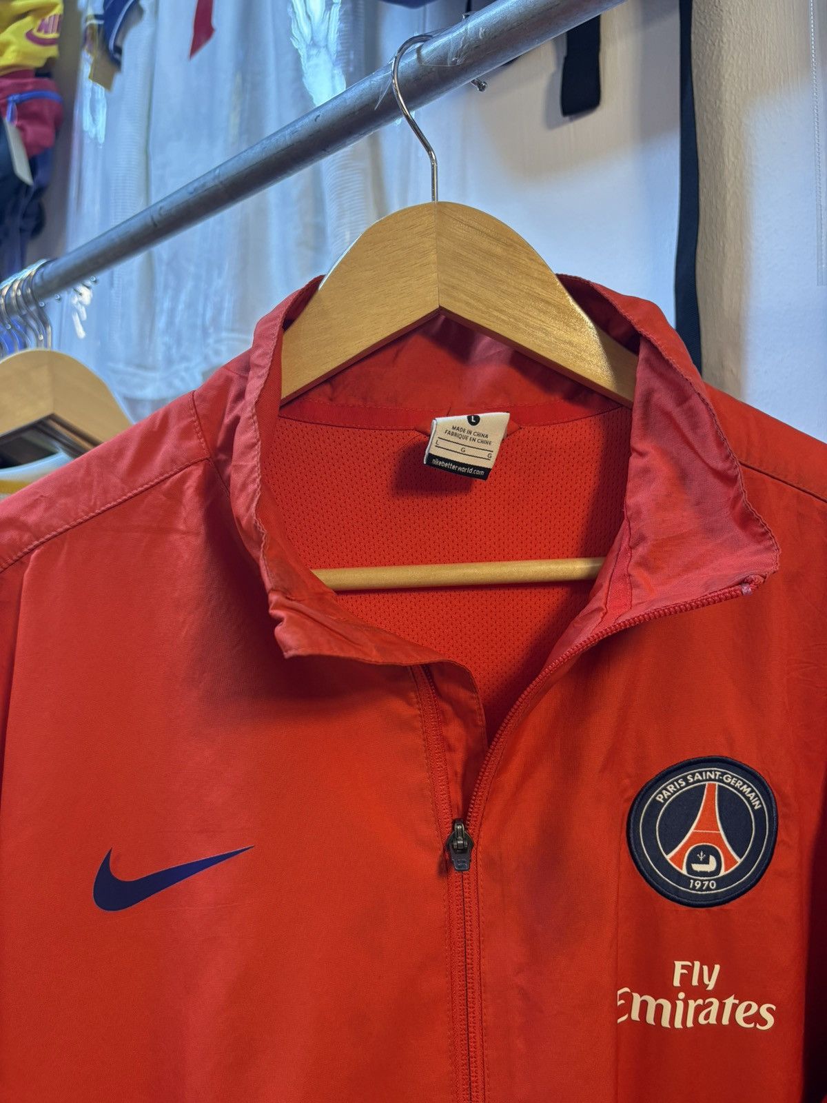 Nike Vintage Y2K Paris Saint-Germain Tracksuit Size US L / EU 52-54 / 3 - 6 Thumbnail