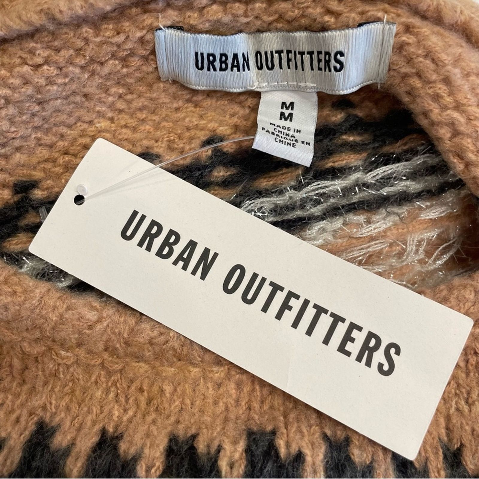 Urban Outfitters Urban Outfitters Cropped Fair Isle Sweater M Size M / US 6-8 / IT 42-44 - 11 Thumbnail