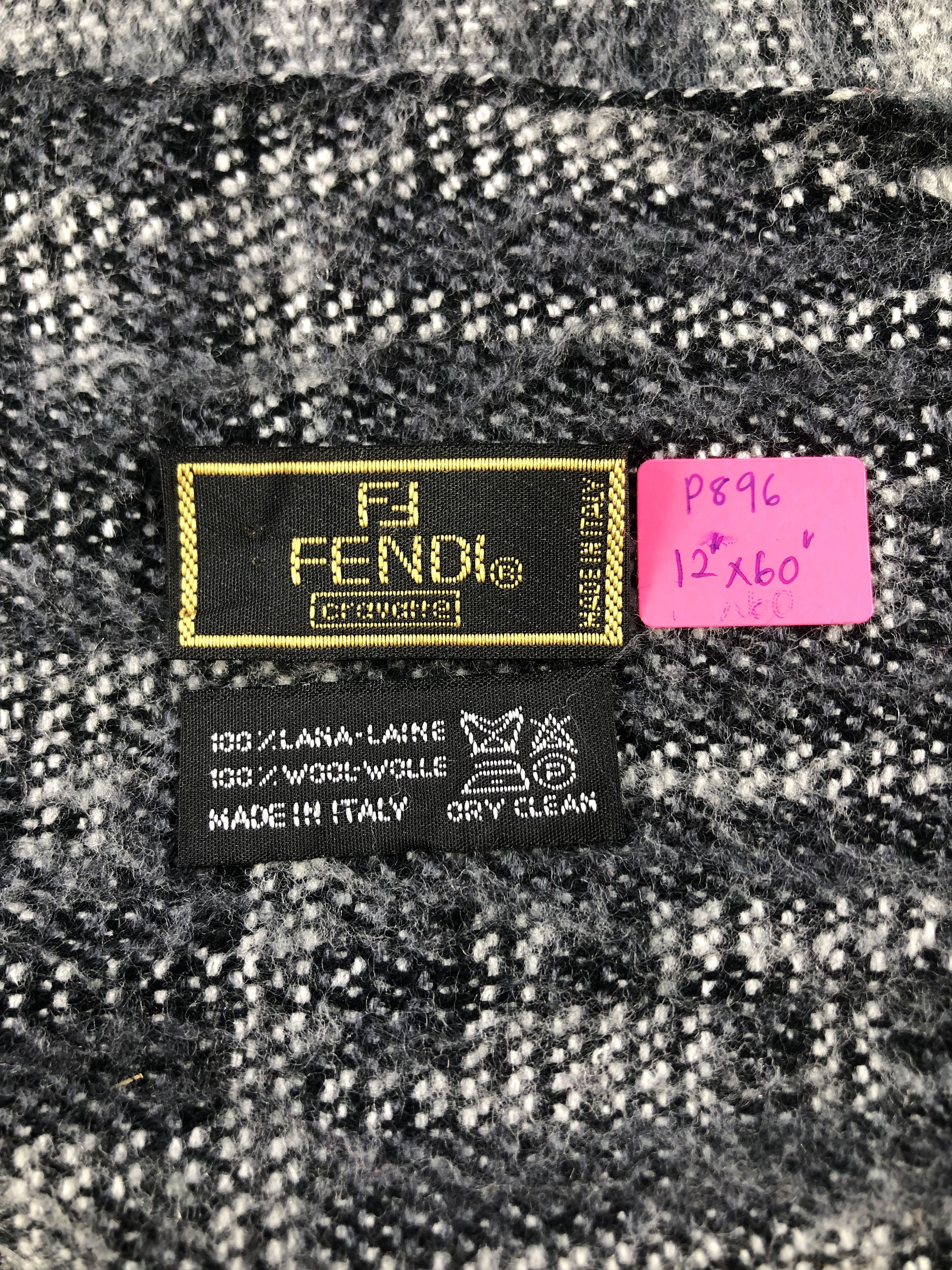 Fendi Fendi Scarf / Muffler / Neckwear P896 Size ONE SIZE - 4 Thumbnail