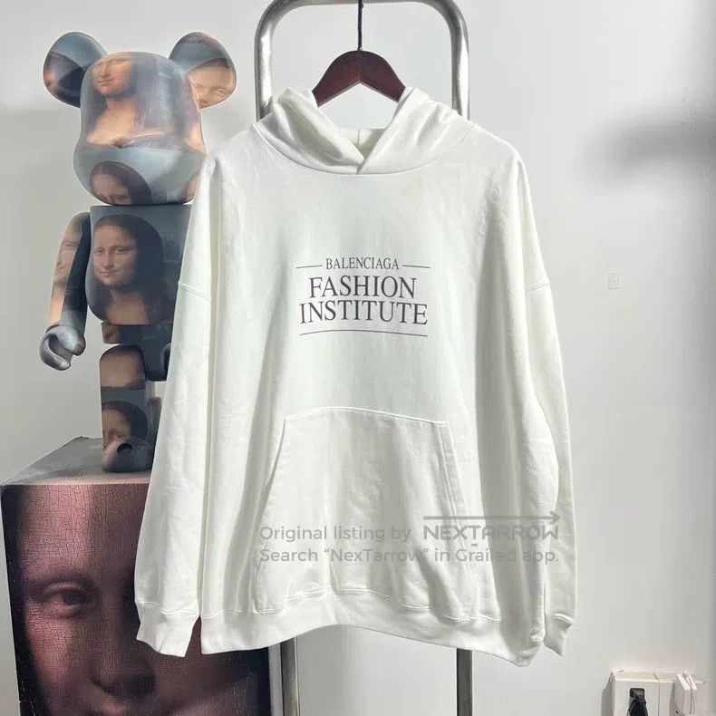 Balenciaga Balenciaga Slogan Hoodie Size US XS / EU 42 / 0 - 1 Thumbnail