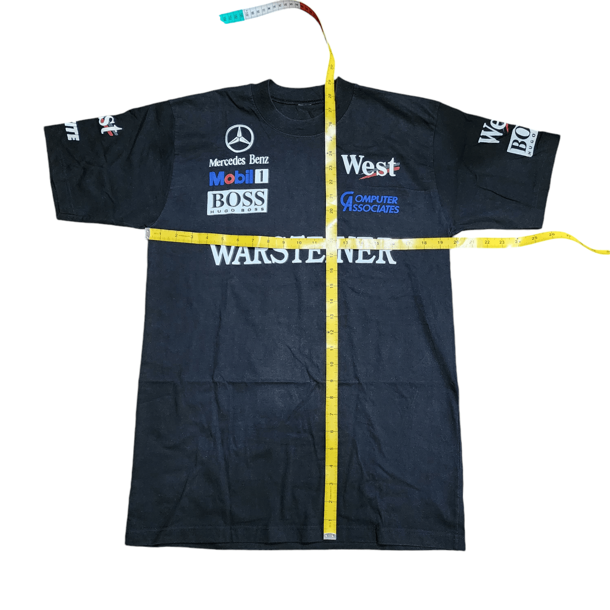 Mercedes-Benz × Vintage Vintage F1 Mercedes Hugo Boss 🏁 🏎 tees Warsteiner Shirts Size US M / EU 48-50 / 2 - 4 Thumbnail