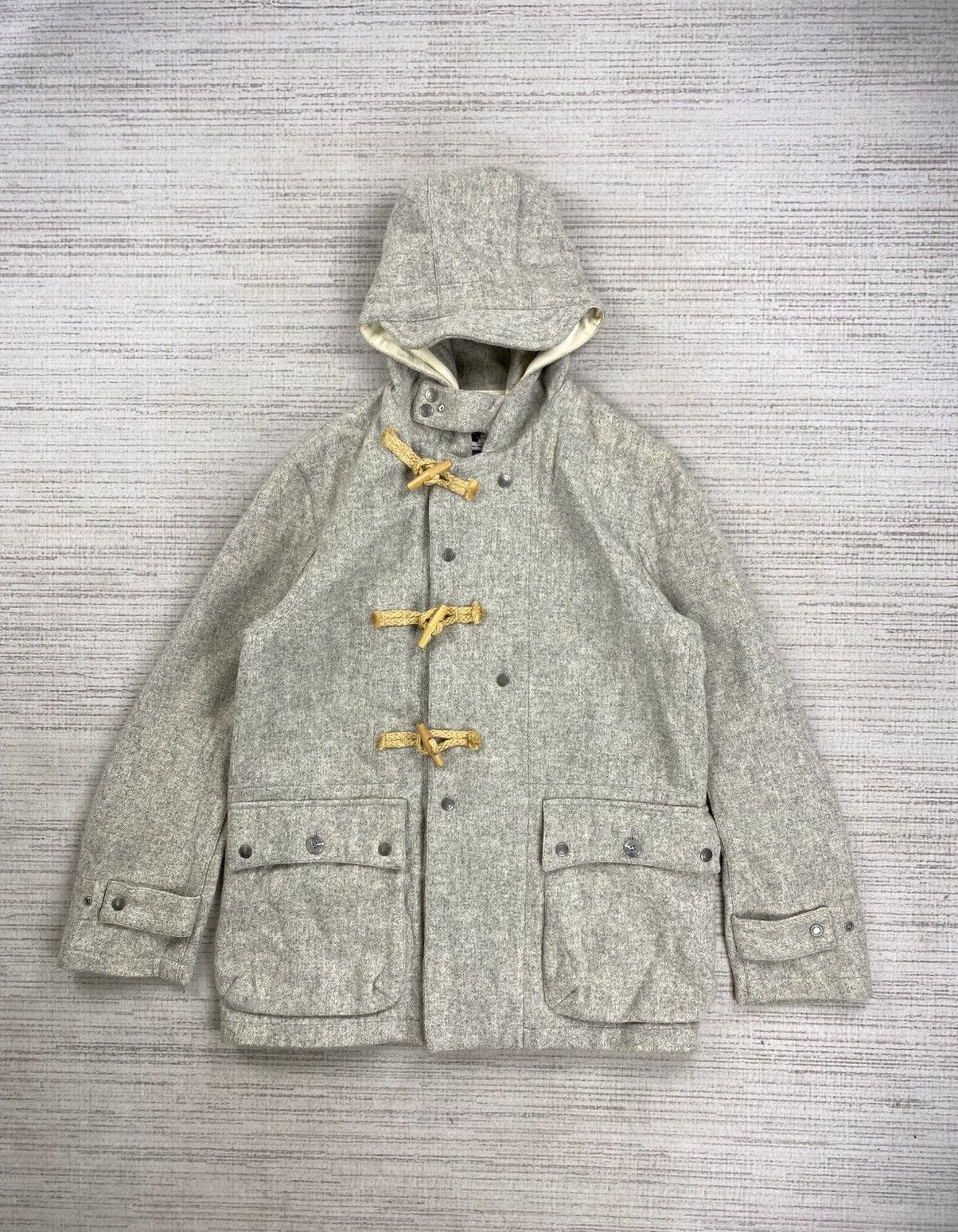 Engineered Garments 🔥STEAL VEngineered Garments Wool Duffle Coat Jacket Size US M / EU 48-50 / 2 - 1 Thumbnail