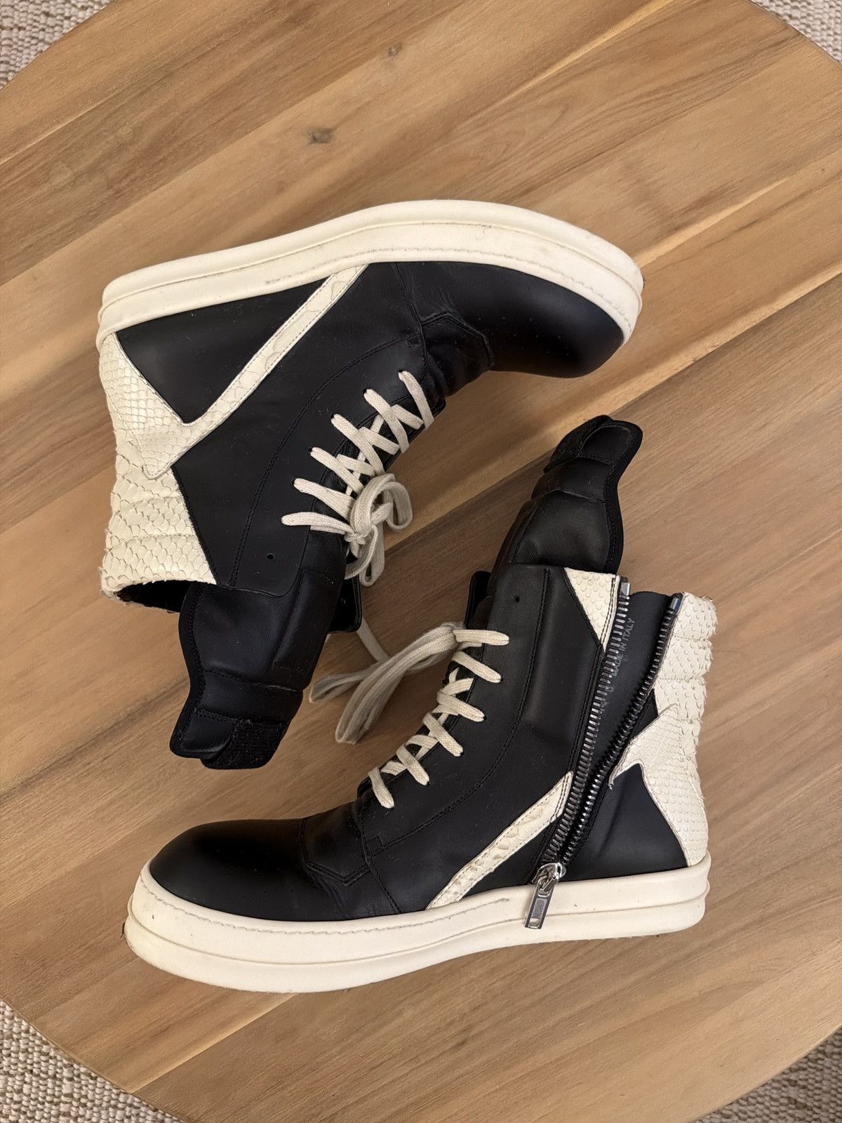 Rick Owens Rick Owens Python Geobasket | Grailed