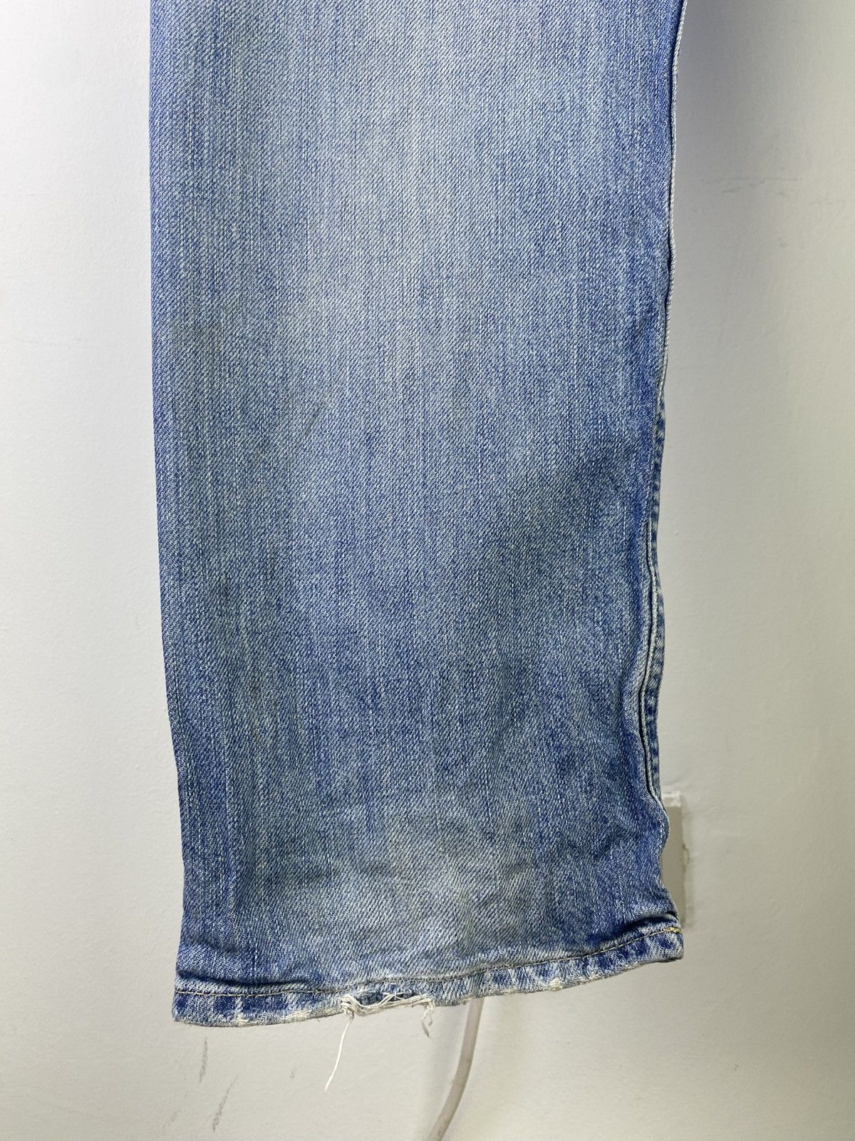 Polo Ralph Lauren Polo Ralph Lauren Distressed Slim Straight Denim Japan Size US 32 / EU 48 - 19 Thumbnail