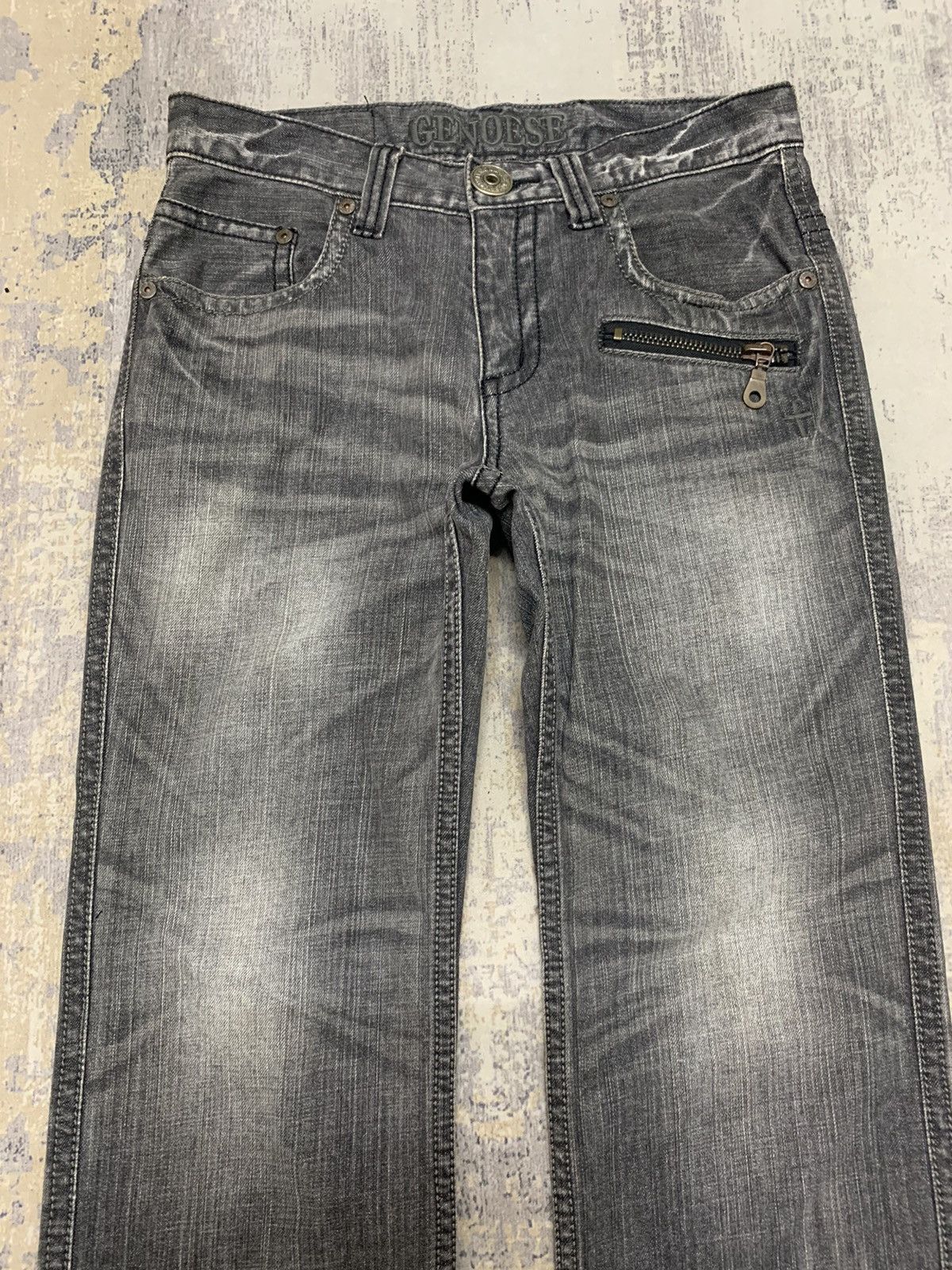 Japanese Brand Japanese Genoese Open Hem Clawmark Denim Pant 32x31 Size US 32 / EU 48 - 5 Thumbnail