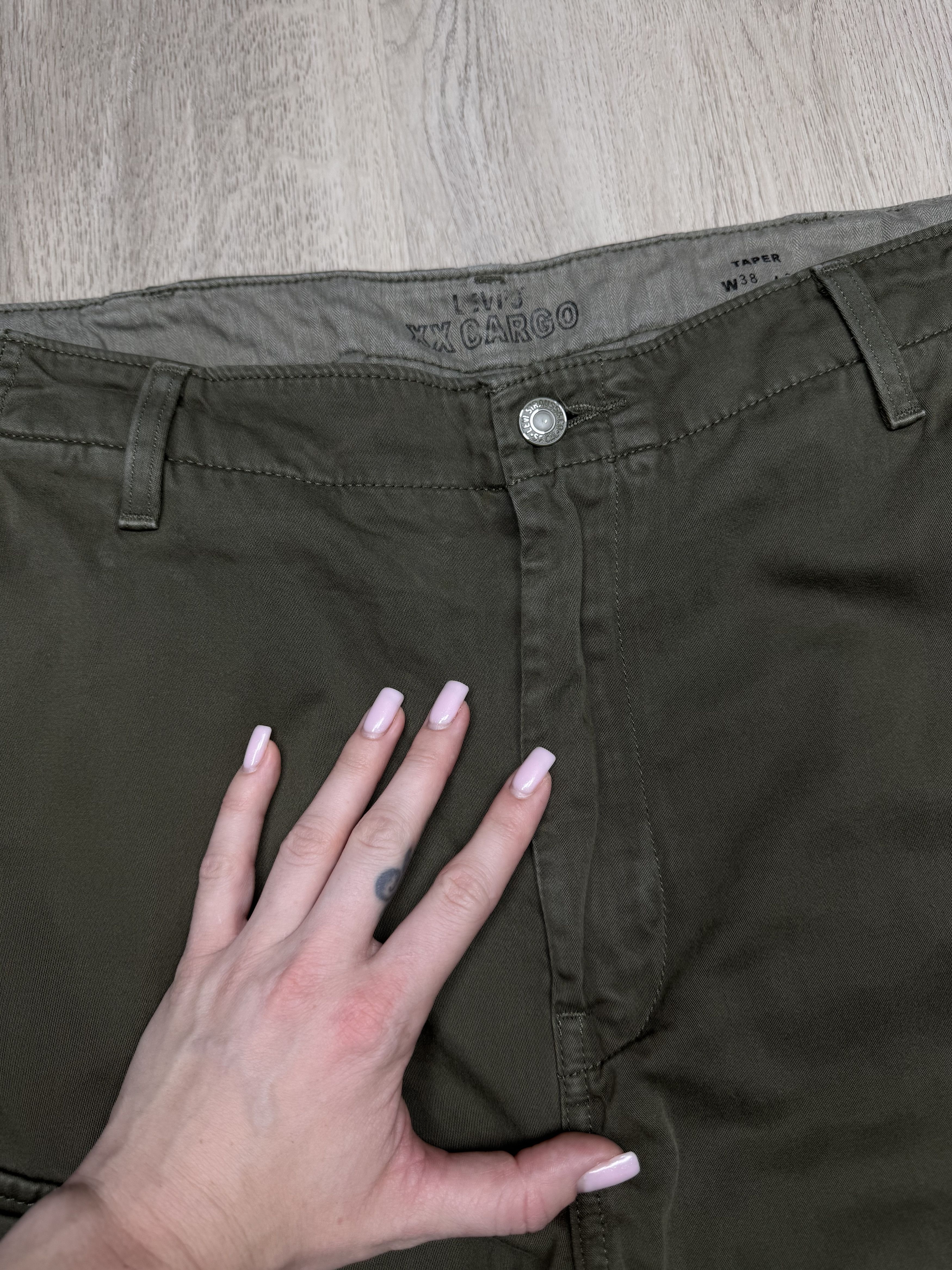 Levi's Levi's Vintage Mens Cargo Pants Size US 38 / EU 54 - 3 Thumbnail