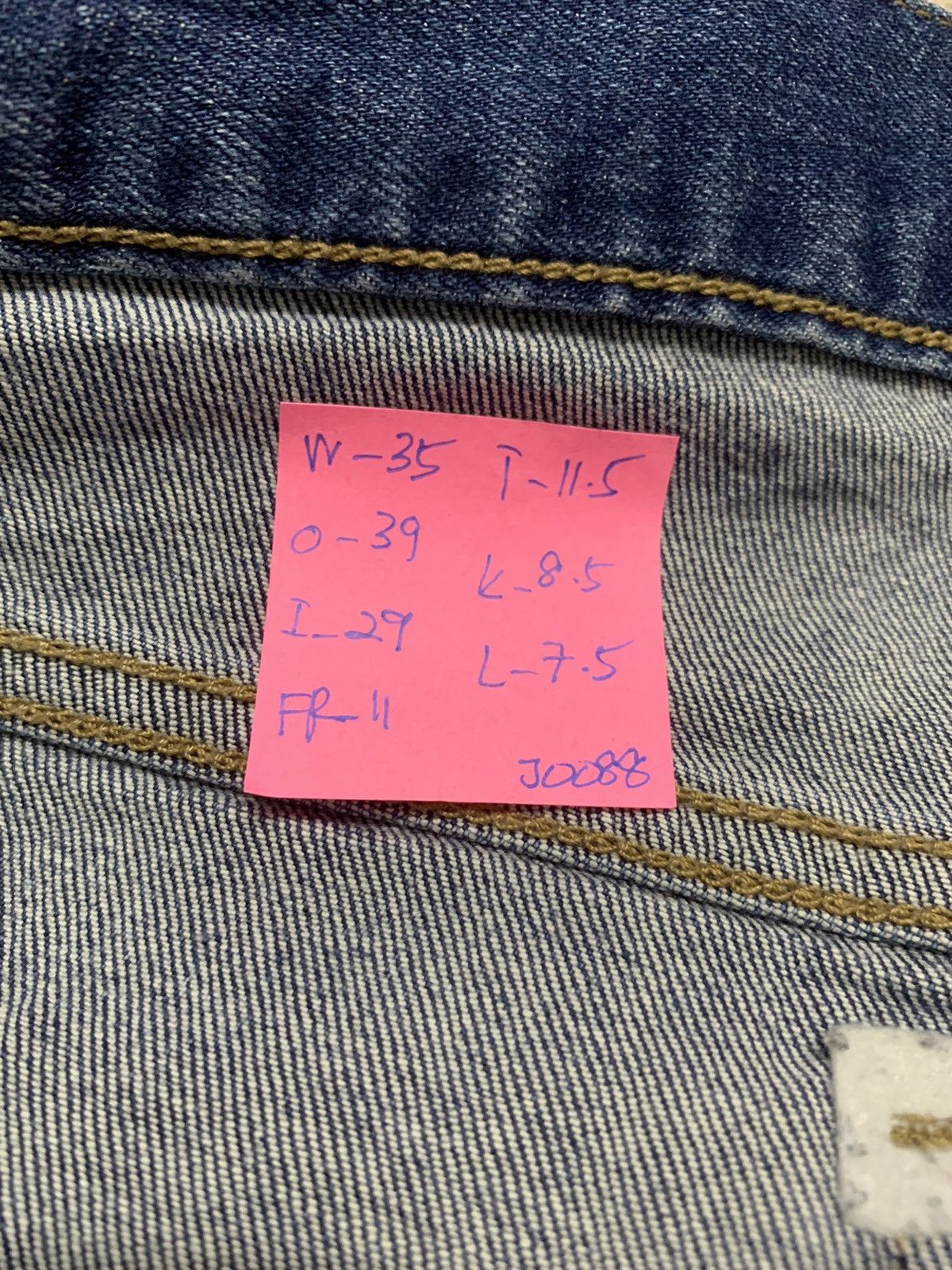 Japanese Brand Uniqlo Archive Style Distressed Slim Fit Denim Pants Size US 35 - 19 Thumbnail
