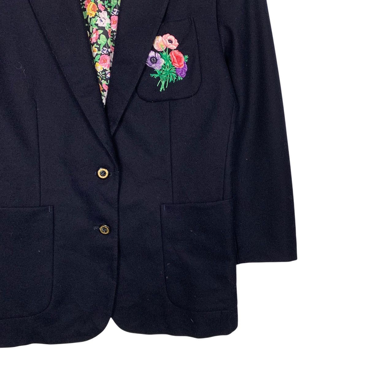 Kenzo Kenzo Flower Design Casual Jacket Size S / US 4 / IT 40 - 4 Thumbnail