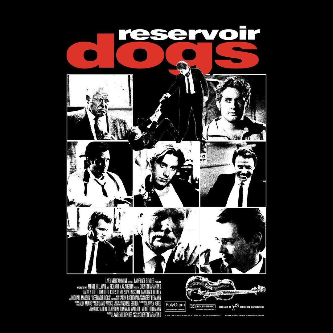 Band Tees Reservoir Dogs Movie Tees Black Size US L / EU 52-54 / 3 - 3 Thumbnail