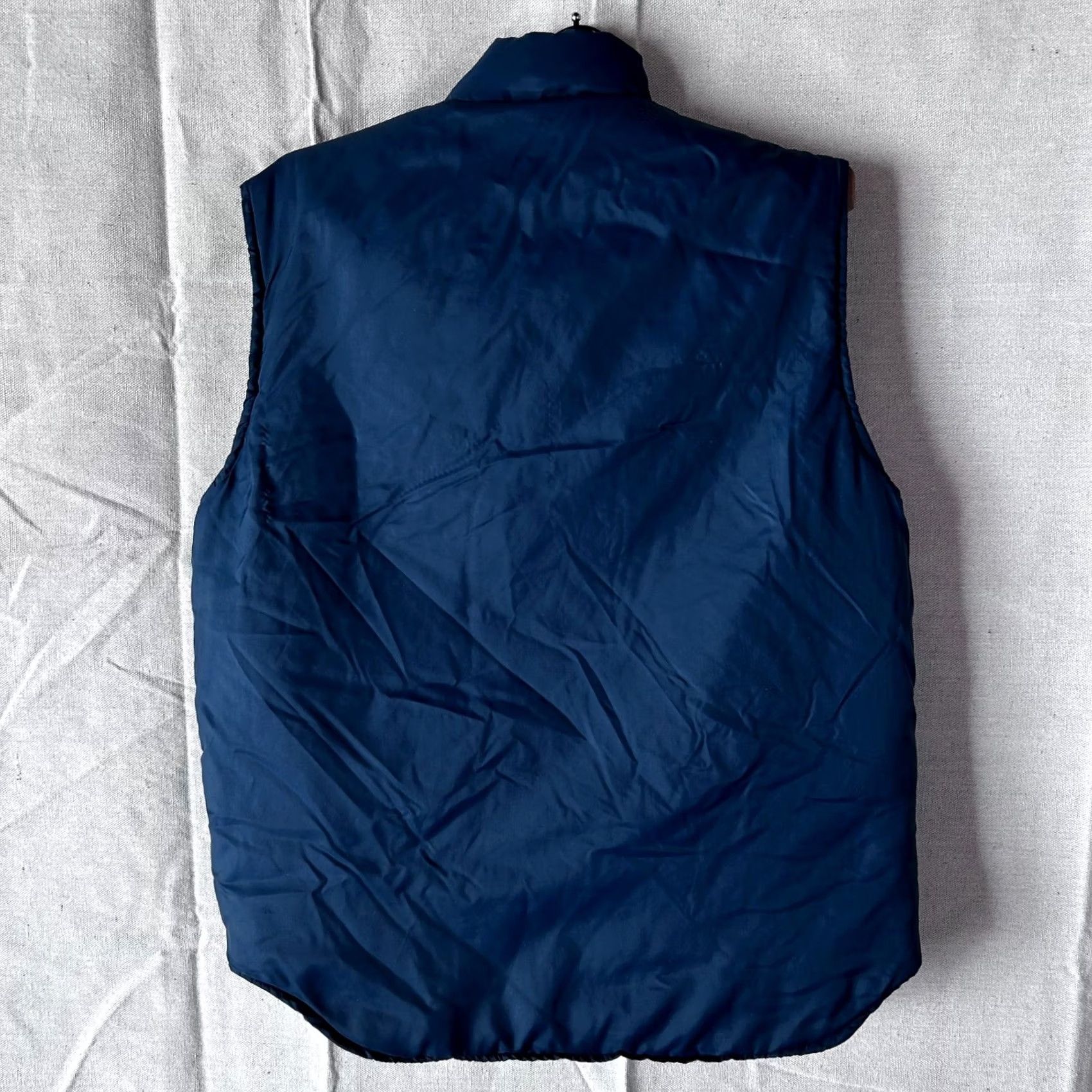 Sears VINTAGE Sears Dallas Cowboys NFL Boys Large Blue Puffer Vest Zip Up Nylon 1980s Sportswear Mens/ Boys Size US L / EU 52-54 / 3 - 3 Thumbnail