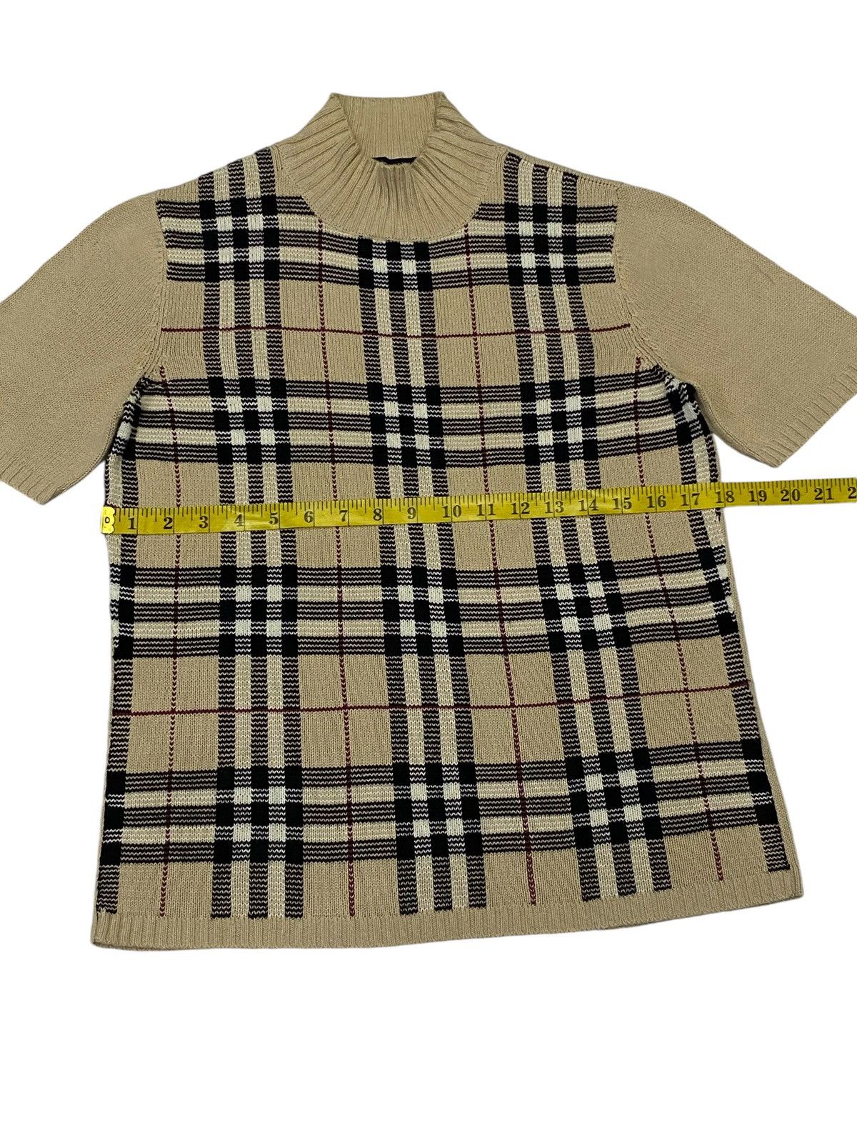 Burberry Burberry London Nove Check Knitwear Sweater Size M / US 6-8 / IT 42-44 - 11 Thumbnail