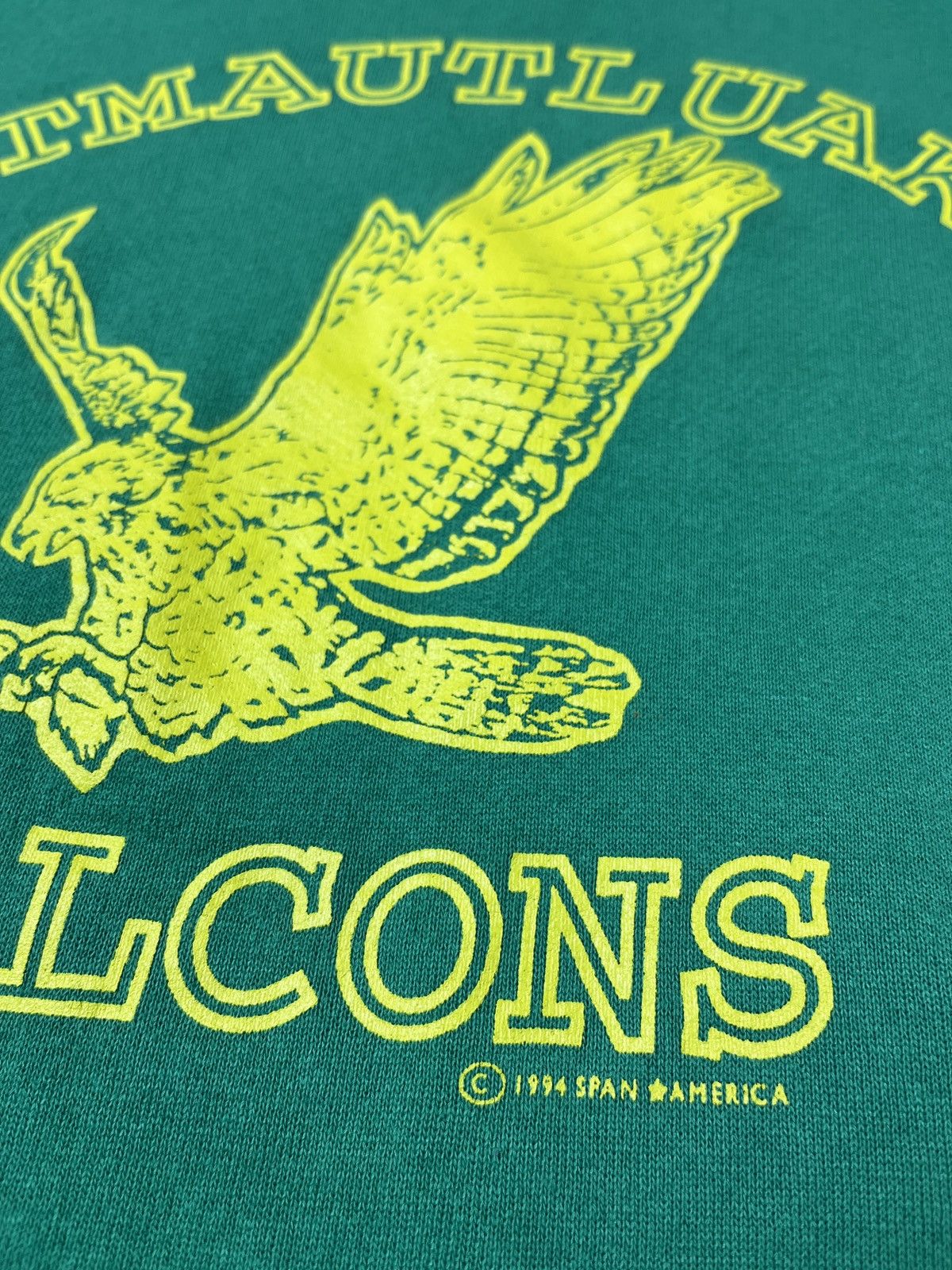 Vintage 1994 ATMAUTLUAK FALCONS AWESOME VINTAGE SWEATSHIRT - 1307 Size US XL / EU 56 / 4 - 5 Thumbnail