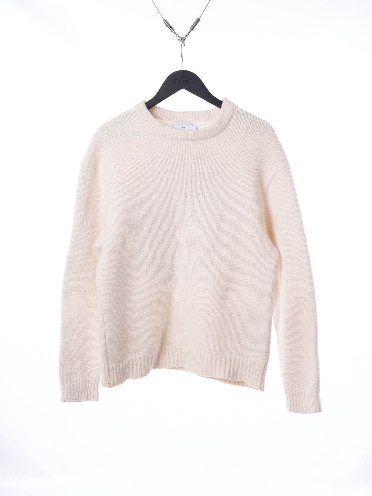 Edwin Edwin Japan Ellis Knit Wool Sweater Beige fits L Size US XL / EU 56 / 4 - 2 Thumbnail