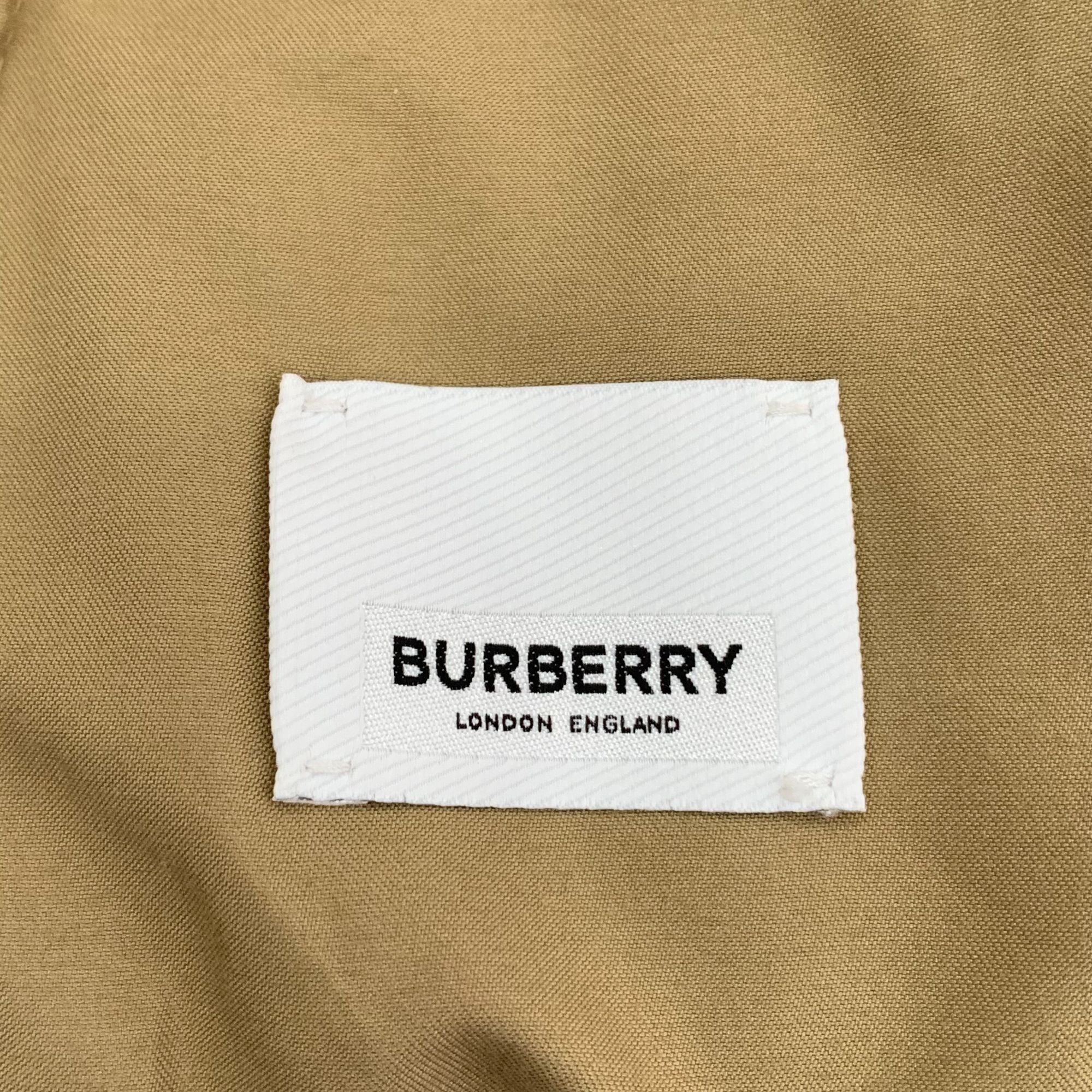 Burberry Burberry Brown Diamond Check Collar Button-Down Cotton Jacke Size XS / US 0-2 / IT 36-38 - 2 Thumbnail