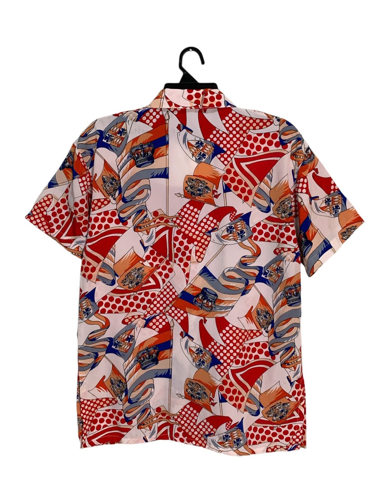 Hardcore Elegance Rare Design Vintage Elegance Short Sleeve Blouse Size M / US 6-8 / IT 42-44 - 2 Thumbnail
