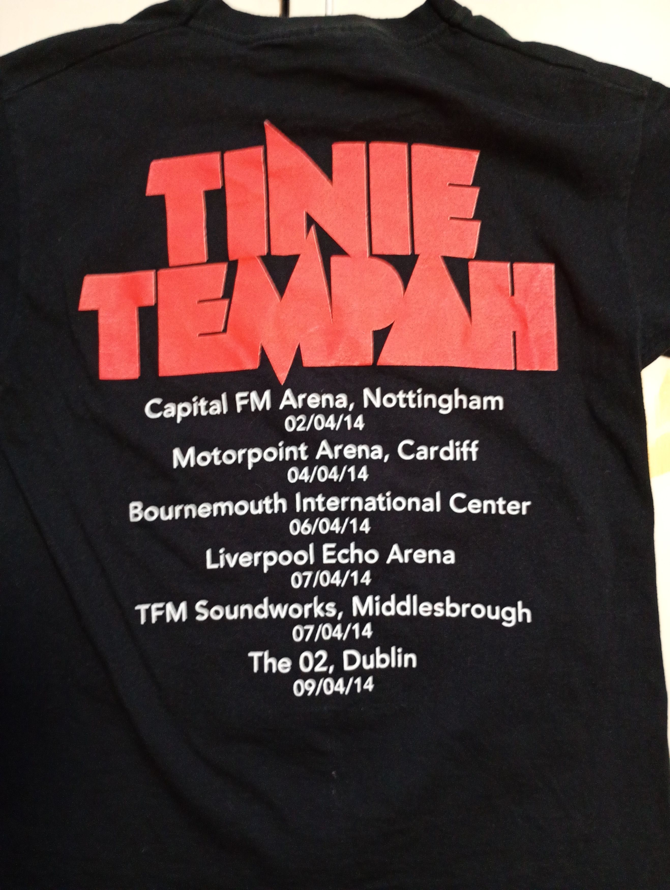 Fruit Of The Loom × Rap Tees Tinie Tempah Fruit of the Loom T-Shirt 2014 Size US S / EU 44-46 / 1 - 7 Thumbnail
