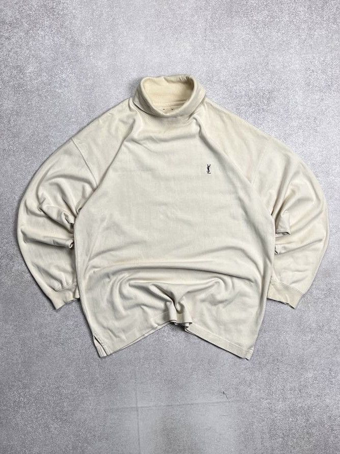 Other Vintage YSL Yves Saint Laurent Turtle Neck Sweater M Size US M / EU 48-50 / 2 - 1 Thumbnail