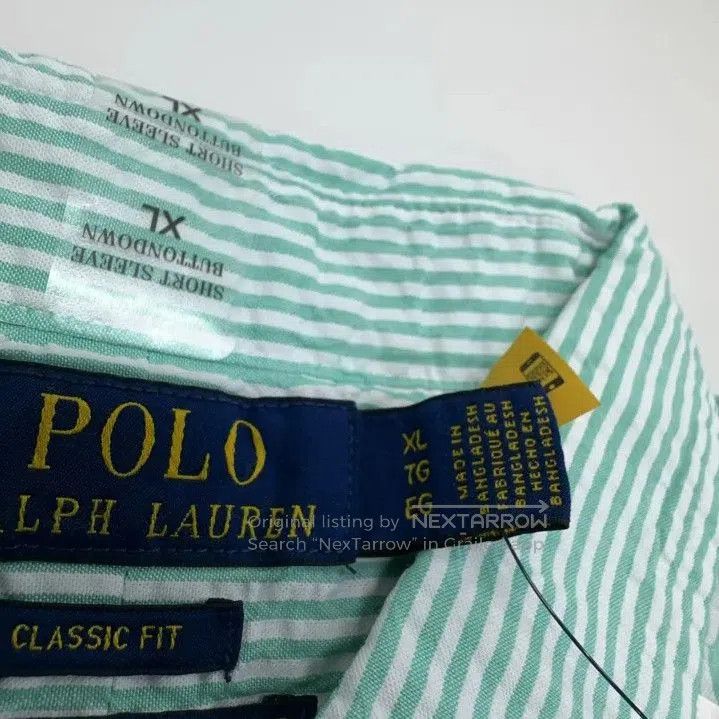 Polo Ralph Lauren Polo Ralph Lauren Green Striped Short. Size US XL / EU 56 / 4 - 5 Thumbnail