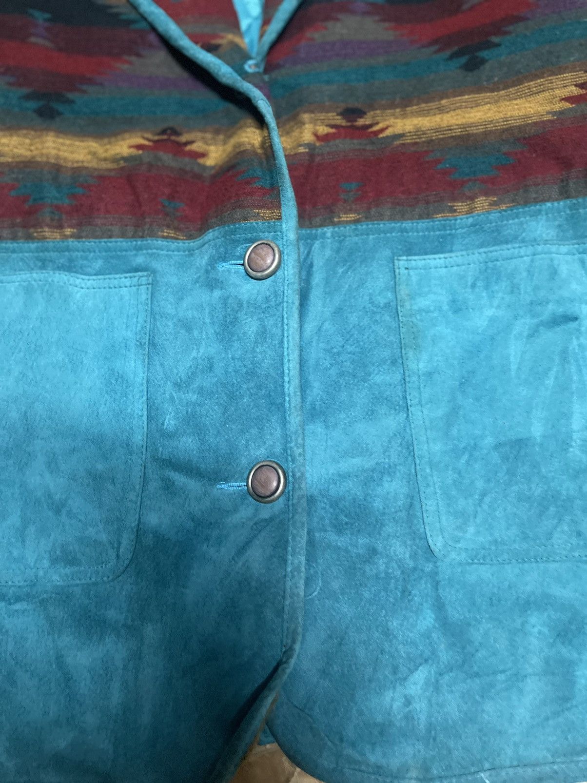 Japanese Brand Japanese City Elegance Navajo Leather Jacket Size M / US 6-8 / IT 42-44 - 4 Thumbnail