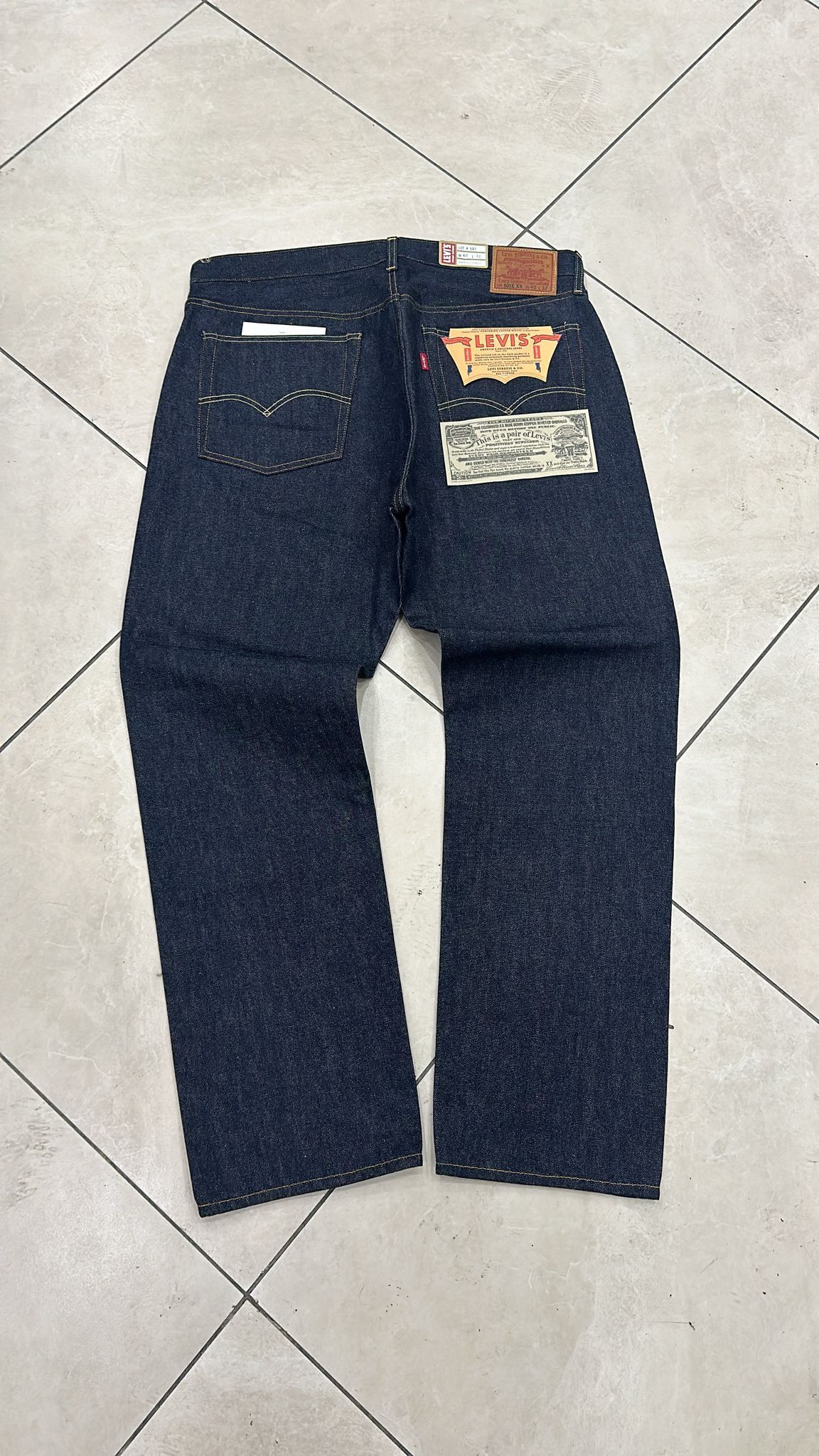 Levi's Vintage Clothing LVC Levi's Vintage Clothing 1954 501Z XX BigE Selvedge Jeans Size US 40 / EU 56 - 2 Thumbnail