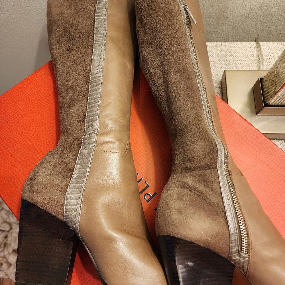 Donald Pliner Donald Pliner Vannah Burnished Calf/Stretch Tall Dress Boot Size US 8.5 / IT 38.5 - 4 Thumbnail