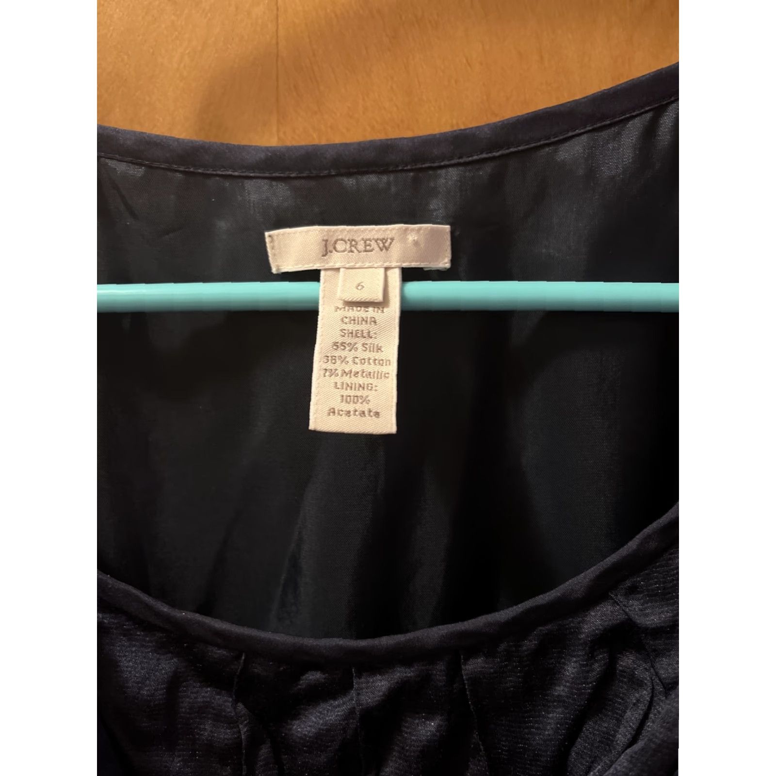 J.Crew J.CREW Women Dress Sleeveless Short Belted Silk Cotton Ruffle Tie Black Size 6 Summer Fall Spring Size M / US 6-8 / IT 42-44 - 6 Thumbnail