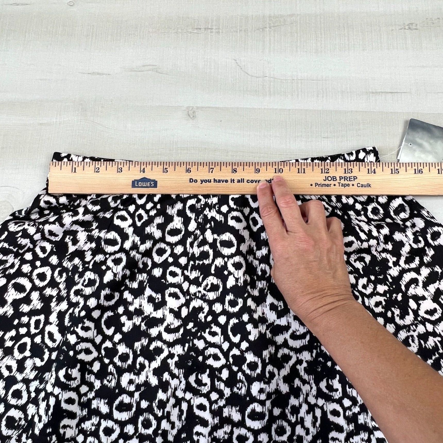 Vintage Lily Rose Skirt Womens L Juniors Black A-Line Skirt Full New Size 36" / US 14 / IT 50 - 7 Thumbnail