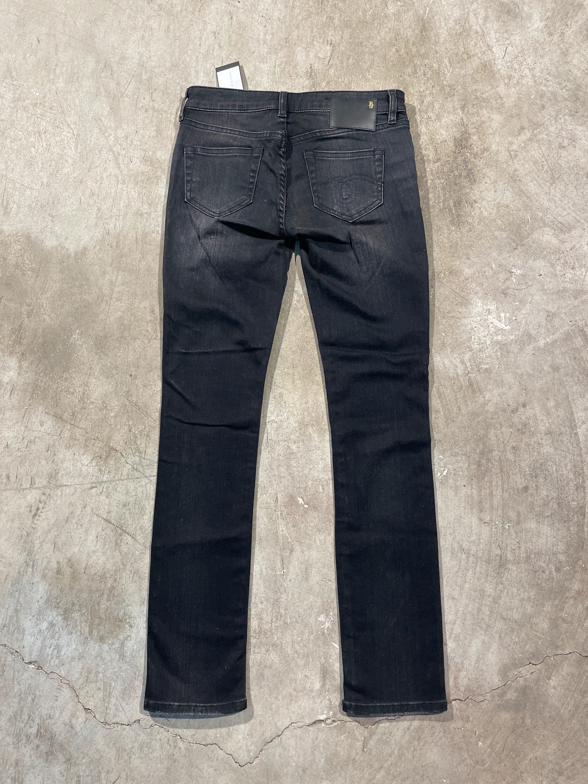 R13 R13 Low Denim Jeans Size 24" / US 00 / IT 34 - 2 Thumbnail