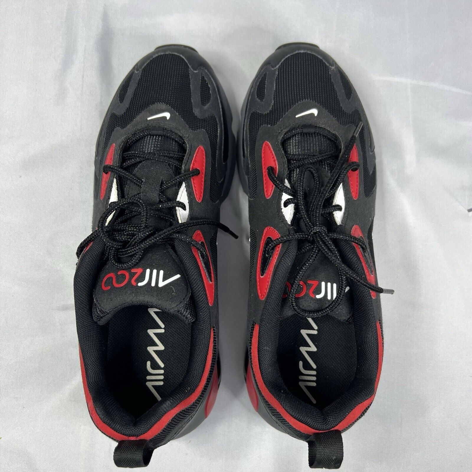 Nike Nike Air Max 200 Black University Red Men Sz 9.5 Sneakers Size US 9.5 / EU 42-43 - 8 Thumbnail