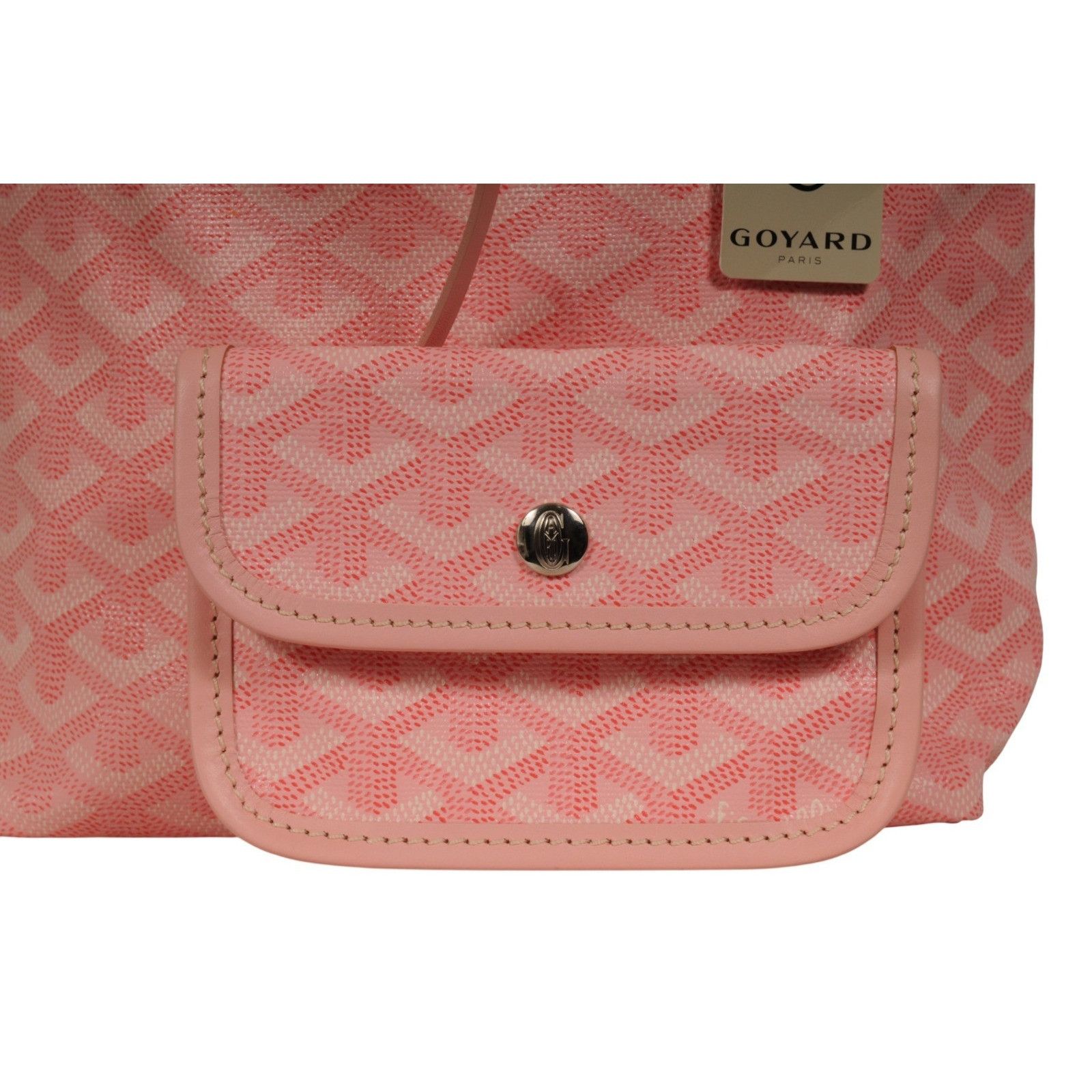 Goyard Mini Anjou Tote Bag Pink Goyardine Reversible Canvas Size ONE SIZE - 10 Thumbnail